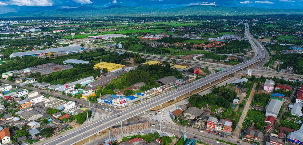 โครงการก่อสร้าง สะพานข้ามทางแยกจุดตัดทางหลวงหมายเลข 1 กับทางหลวงหมายเลข 11 (แยกเมโทรหรือแยกภาคเหนือ) จ.ลำปาง