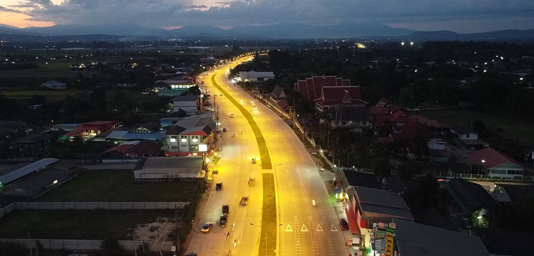 โครงการก่อสร้าง ทางหลวงหมายเลข 1001  สาย เชียงใหม่ - บ.โป่ง จเชียงใหม่ 