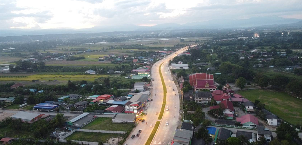 โครงการก่อสร้าง ทางหลวงหมายเลข 1001  สาย เชียงใหม่ - บ.โป่ง จเชียงใหม่ 