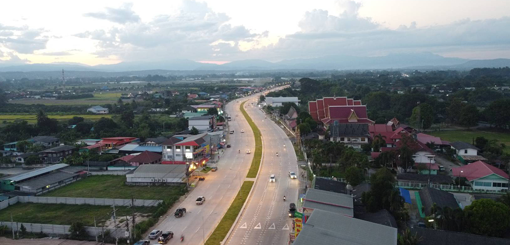 โครงการก่อสร้าง ทางหลวงหมายเลข 1001  สาย เชียงใหม่ - บ.โป่ง จเชียงใหม่ 