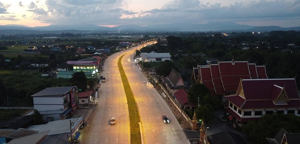  โครงการก่อสร้าง ทางหลวงหมายเลข 1001 สาย เชียงใหม่ - บ.โป่ง จเชียงใหม่