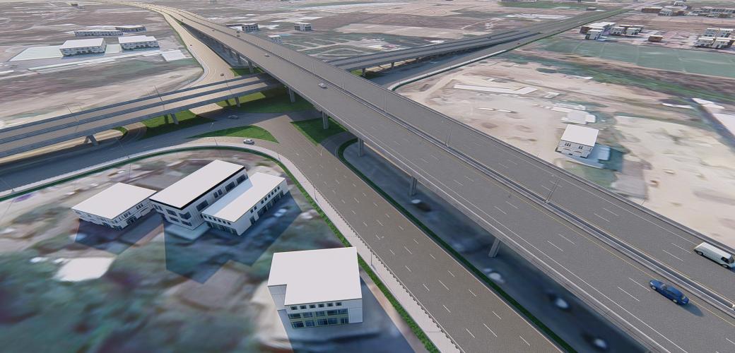  โครงการก่อสร้างทางแยกต่างระดับจุดตัดทางหลวงหมายเลข 121 ตัดทางหลวงหมายเลข 1317 (แยกสันกลาง) ระยะ 2 จ.เชียงใหม่